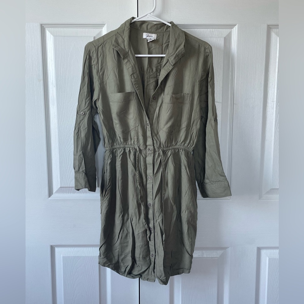Army Green Women's Utility Dress